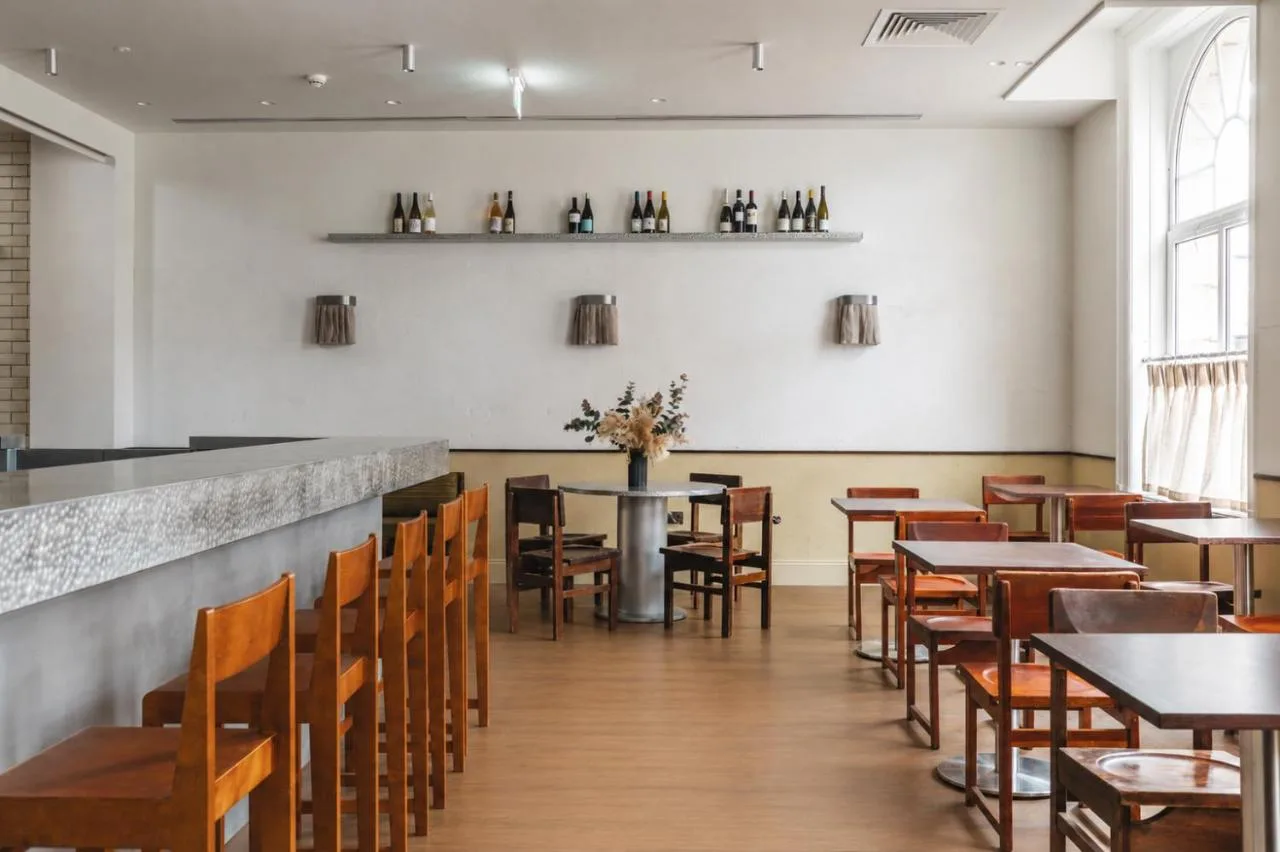 Restaurant and bar counter